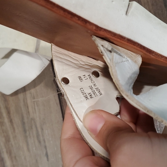 Calvin Klein Pax loop toe flip flop sandals shoes sz 10M - Picture 10 of 11